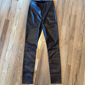 Nina Faux Leather Pull-On Skinny Pants - rag & bone NWT